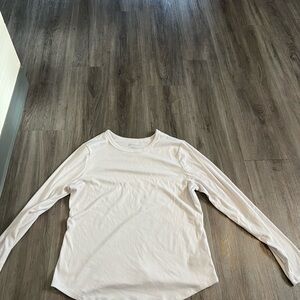 No Boundaries Tan Fitted Long Sleeve Tee